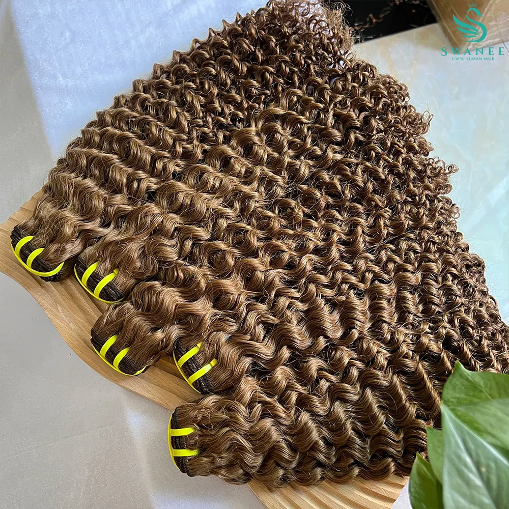 #8 Colored Deep Curly Highlight 100% Human Hair Bundles Human Hair Weaving Wefts Raw Human Hair Extensions for Women
#8 Colored Deep Curly Highlight 100% Human Hair Bundles Human Hair Weaving Wefts Raw Human Hair Extensions for Women