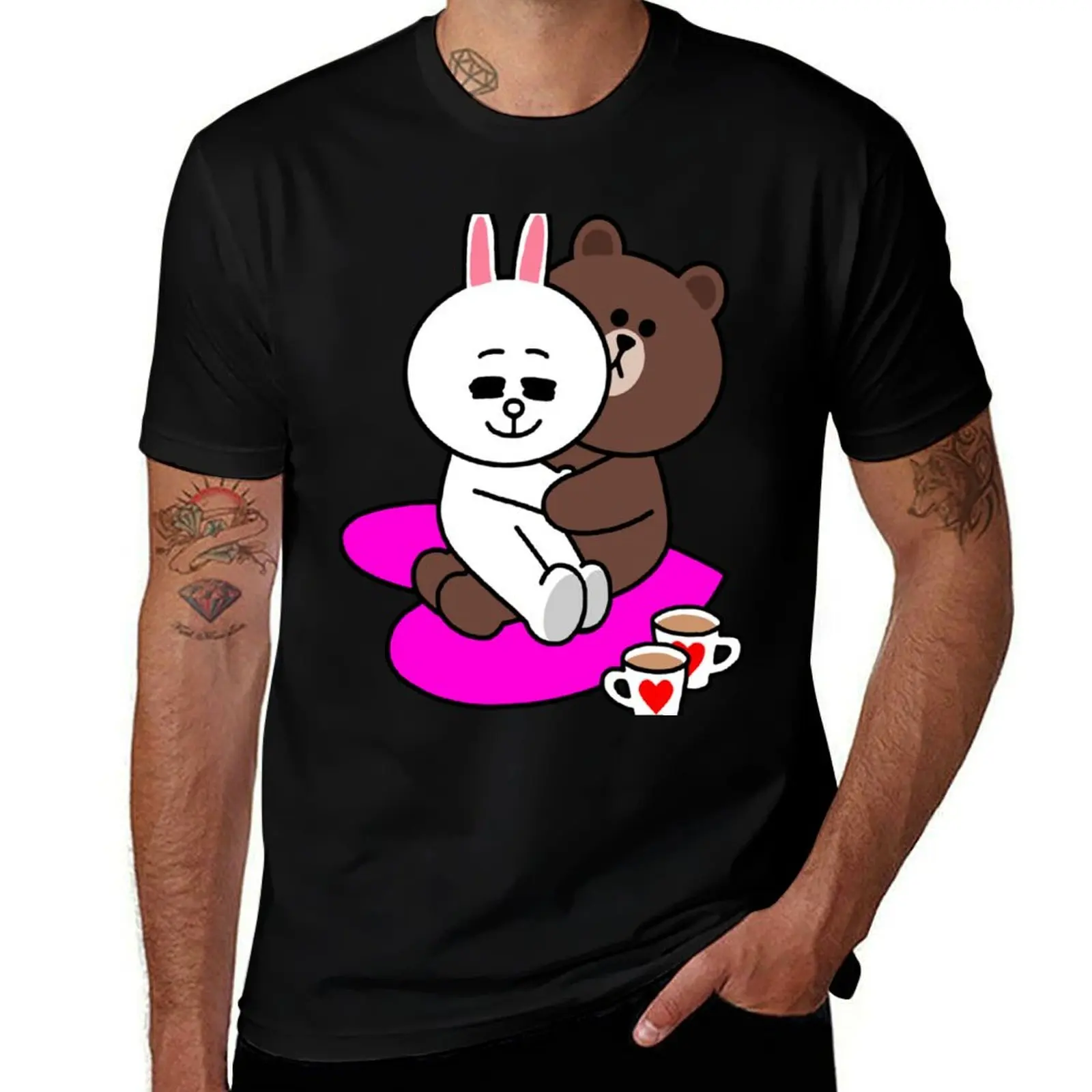 Copy of Brown and Cony Love T-Shirt t shirt man luxury t shirts for man graphic vintage man t shirt cotton high quality T-Shirt
Copy of Brown and Cony Love T-Shirt t shirt man luxury t shirts for man graphic vintage man t shirt cotton high quality T-Shirt