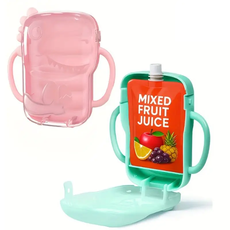 For Toddlers,Spill-Proof Baby Pouch Holder With Handles, Fits Most Food Pouches, 2 Pack Squeeze Proof Food Pouch Holder A
For Toddlers,Spill-Proof Baby Pouch Holder With Handles, Fits Most Food Pouches, 2 Pack Squeeze Proof Food Pouch Holder A