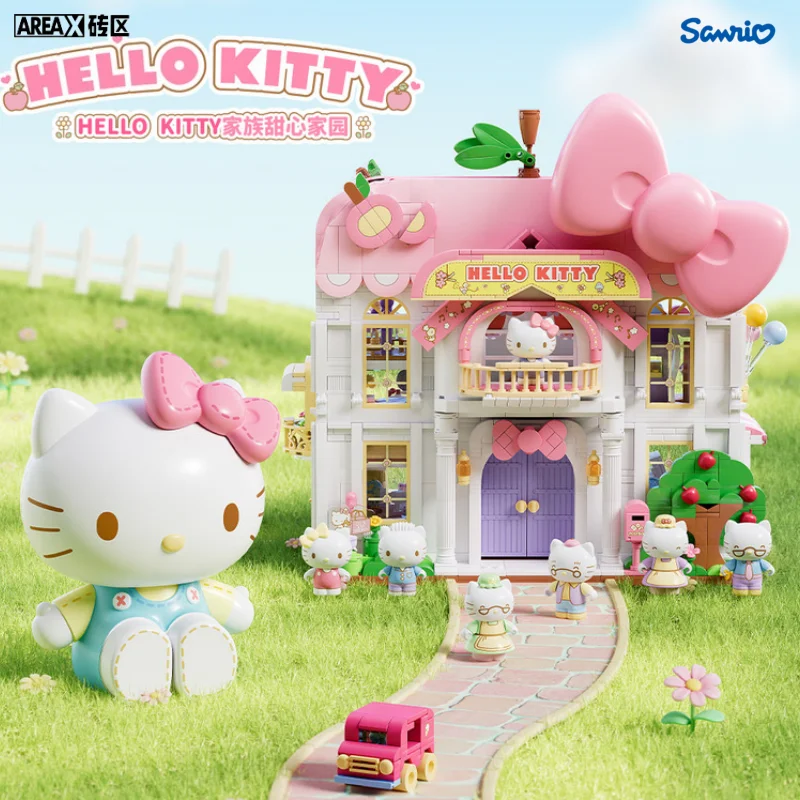 AREA-X New Sanrio Series Hello Kitty Family Sweet Home Building Blocks 7 Kitty Family Minifigure Assembly Models Ornaments Gifts
AREA-X New Sanrio Series Hello Kitty Family Sweet Home Building Blocks 7 Kitty Family Minifigure Assembly Models Ornaments Gifts