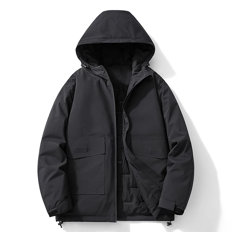 Autumn Winter Outdoor Hiking Jackets for Men Thicken Windproof with Hood Male Clothes Outdoor Warm Outerwear Fashion New Casual
Autumn Winter Outdoor Hiking Jackets for Men Thicken Windproof with Hood Male Clothes Outdoor Warm Outerwear Fashion New Casual
