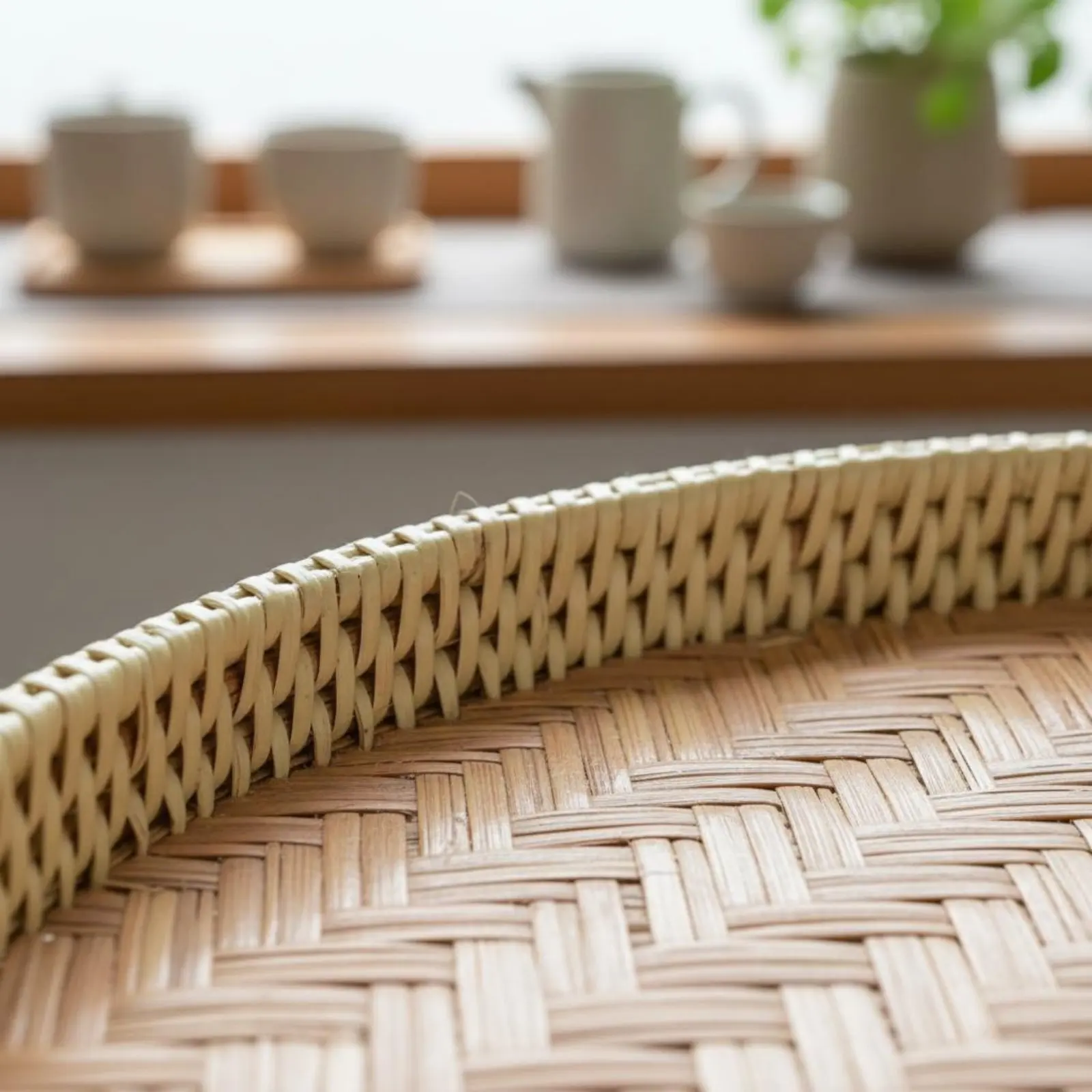 Rattan Tea Table Lightweight Picnic Tea Table Household Furniture Portable Handwoven for Outdoor
Rattan Tea Table Lightweight Picnic Tea Table Household Furniture Portable Handwoven for Outdoor