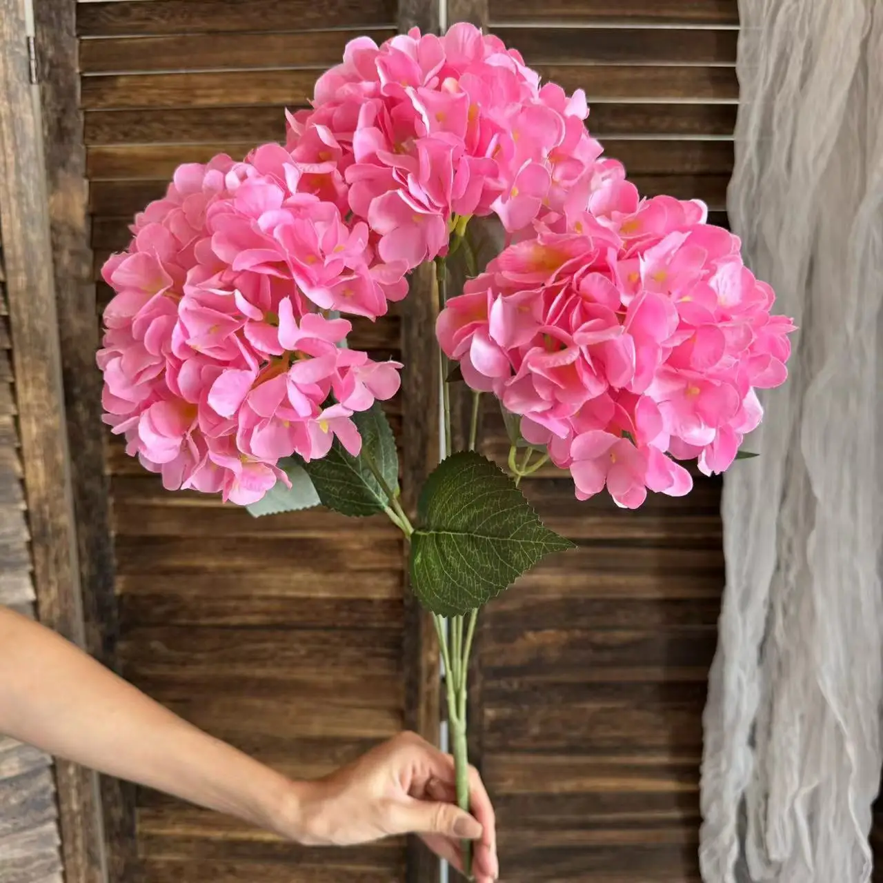 5 bunches of simulated hydrangeas for wedding arrangements, flower wall decoration, artificial flowers, lollipop hydrangeas
5 bunches of simulated hydrangeas for wedding arrangements, flower wall decoration, artificial flowers, lollipop hydrangeas
