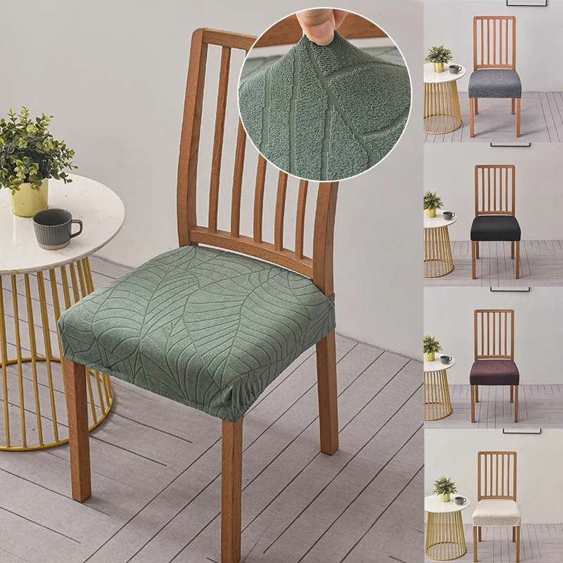 Waterproof Stretch Jacquard Dining Room Chair Seat Covers Removable Washable Elastic Upholstered Dining Chair Cushion Slipcover
Waterproof Stretch Jacquard Dining Room Chair Seat Covers Removable Washable Elastic Upholstered Dining Chair Cushion Slipcover