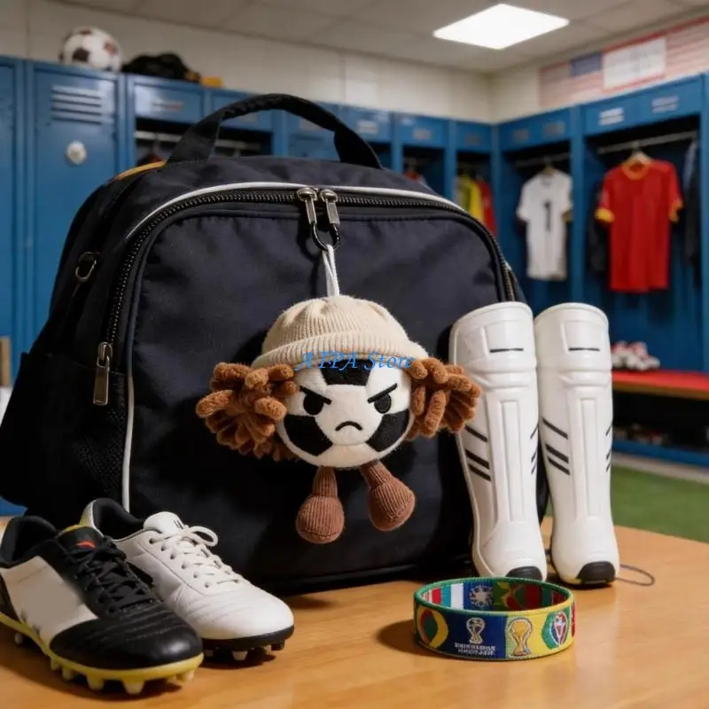 U13C Delightful Cheerful Plush Football Ornament For Cars And Bags Crafted With Soft PP Cotton Adds Fun To Your Daily Commute
U13C Delightful Cheerful Plush Football Ornament For Cars And Bags Crafted With Soft PP Cotton Adds Fun To Your Daily Commute