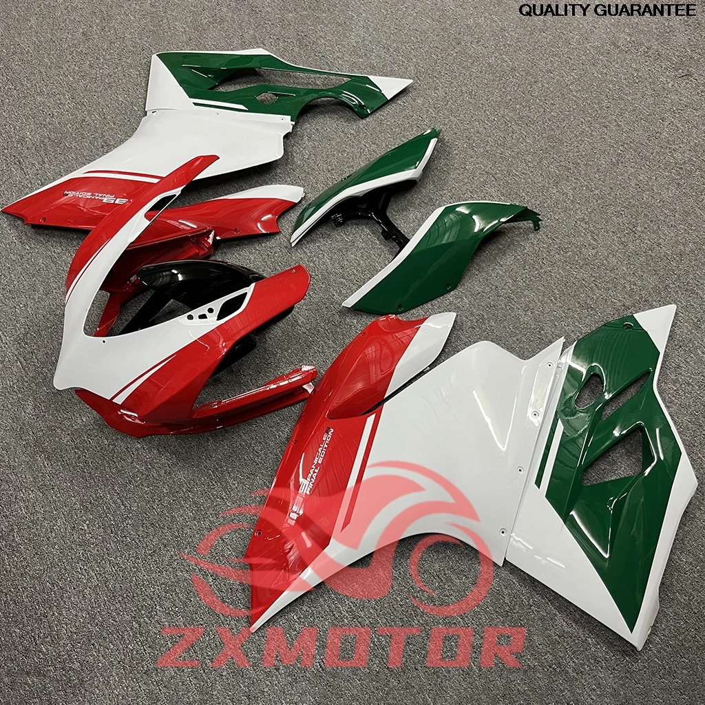 Подходит для DUCATI 1199 12 13 14 100% подходит для обтекателей 899 2012 2013 2014 Комплект обтекателей для мотоцикла Полный комплект из АБС-пластика Полный комплект обвесов 
Подходит для DUCATI 1199 12 13 14 100% подходит для обтекателей 899 2012 2013 2014 Комплект обтекателей для мотоцикла Полный комплект из АБС-пластика Полный комплект обвесов