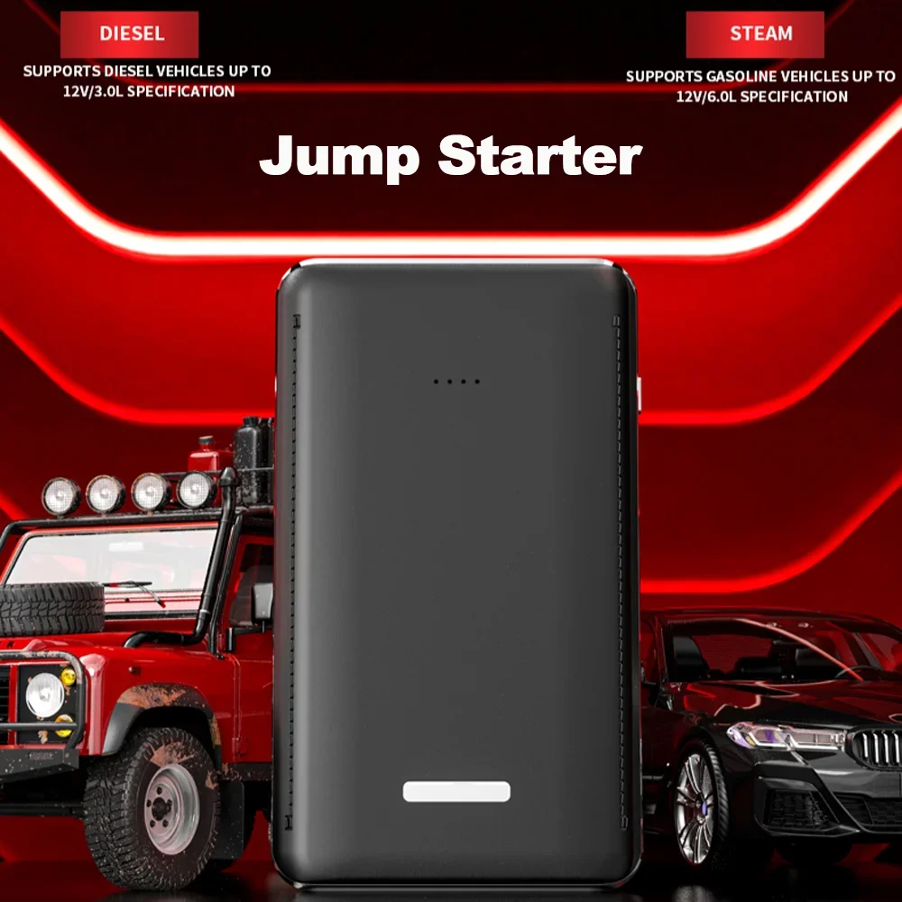 Versatile 4 in 1 Instant Car Jump Starter, SOS POS, Flash Light, USB Power Bank For Emergency Car Engine Battery Starting Device 
Versatile 4 in 1 Instant Car Jump Starter, SOS POS, Flash Light, USB Power Bank For Emergency Car Engine Battery Starting Device
