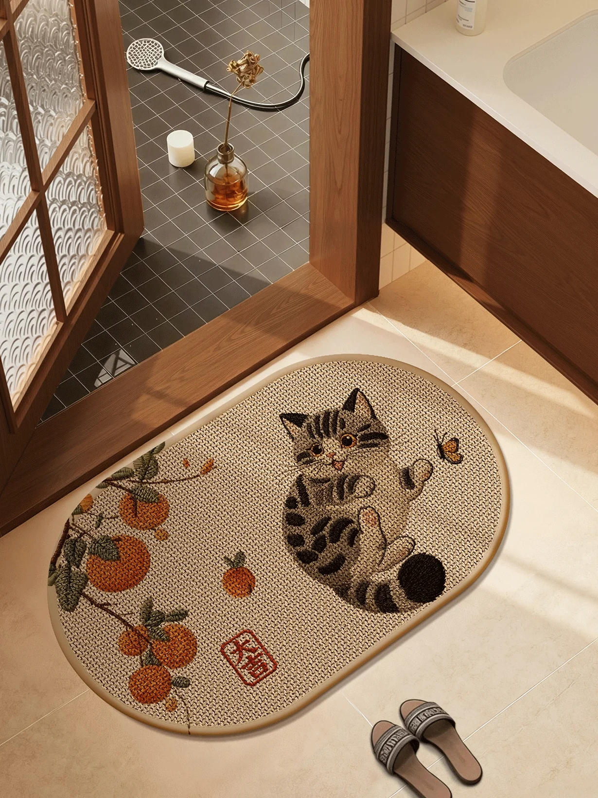 New Batoom Mat Linen Simulation Slip-Resistant Door Mat Absorbent Qui-Drng Carpet for Wasoom Entrance Home Decor
New Batoom Mat Linen Simulation Slip-Resistant Door Mat Absorbent Qui-Drng Carpet for Wasoom Entrance Home Decor