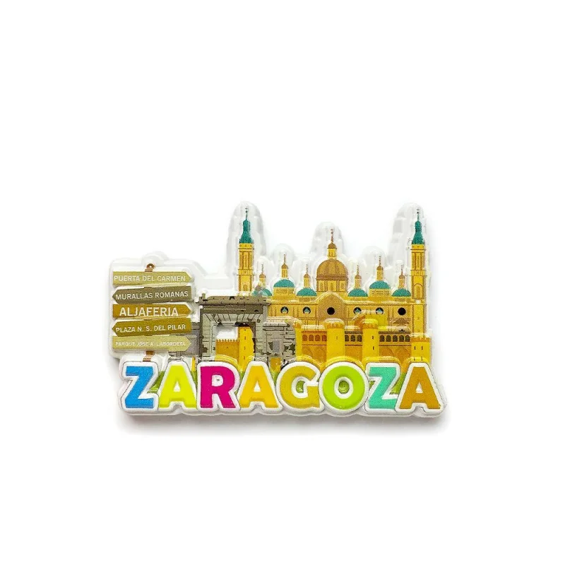 Saragossa tourist souvenirs home decor items3D3D Refrigerator Magnet Collectible Craft Gift
Saragossa tourist souvenirs home decor items3D3D Refrigerator Magnet Collectible Craft Gift
