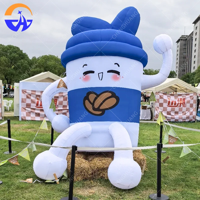 Пользовательские надувные мультяшные синие кофейные чашки, украшение, декоративная опора для уличных торговых центров, кофейных фестивалей, мероприятий
Пользовательские надувные мультяшные синие кофейные чашки, украшение, декоративная опора для уличных торговых центров, кофейных фестивалей, мероприятий