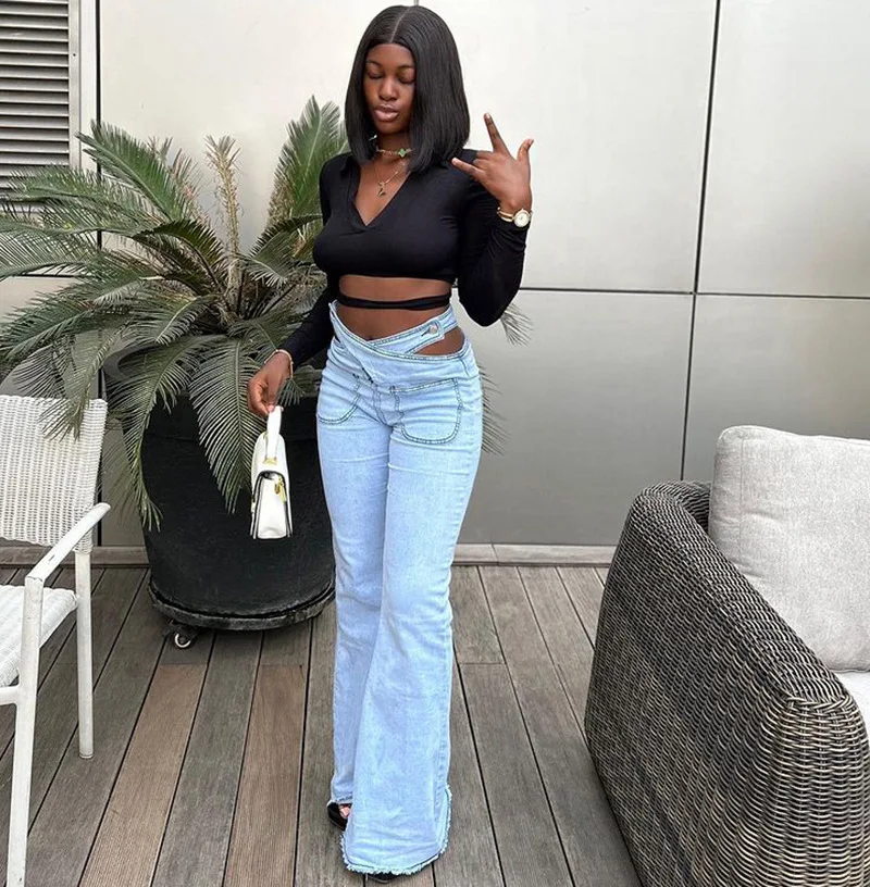 Sexy Long Wide Leg Pants Blue Jeans for Women Straight Pants Denim Trousers High Waist Y2k Casual Trouser Autumn Spring 2024
Sexy Long Wide Leg Pants Blue Jeans for Women Straight Pants Denim Trousers High Waist Y2k Casual Trouser Autumn Spring 2024
