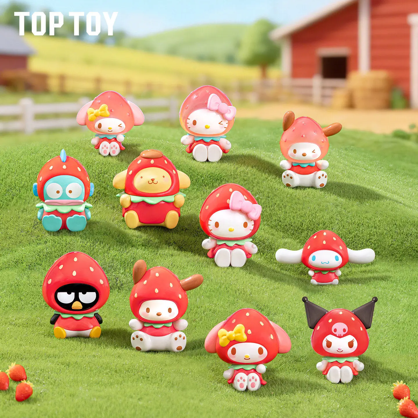 TOP TOY HelloKitty Family Strawberry Candy Series Mini Blind Box Cute Bead Backpack Pendant Keychain Gift For Anime Lovers
TOP TOY HelloKitty Family Strawberry Candy Series Mini Blind Box Cute Bead Backpack Pendant Keychain Gift For Anime Lovers
