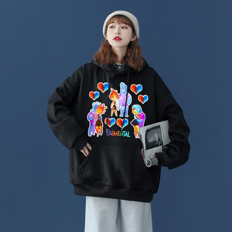 Disney Elemental flame and water Men Women Hoodies Casual Streetwear Long Sleeves Sweatshirts Boys Girls Autumn Tops Coats
Disney Elemental flame and water Men Women Hoodies Casual Streetwear Long Sleeves Sweatshirts Boys Girls Autumn Tops Coats