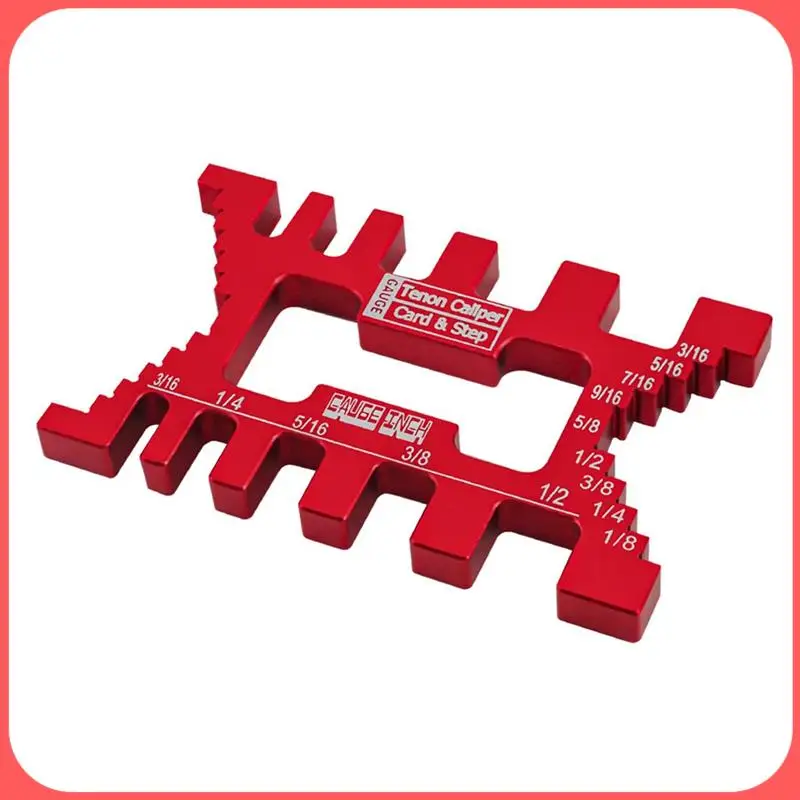 AA89-Aluminum Dovetail Jig Precision Tenon Gaps Gauge Woodworking Tenon Caliper Table Saw Depth Gauge Height Measuring
AA89-Aluminum Dovetail Jig Precision Tenon Gaps Gauge Woodworking Tenon Caliper Table Saw Depth Gauge Height Measuring