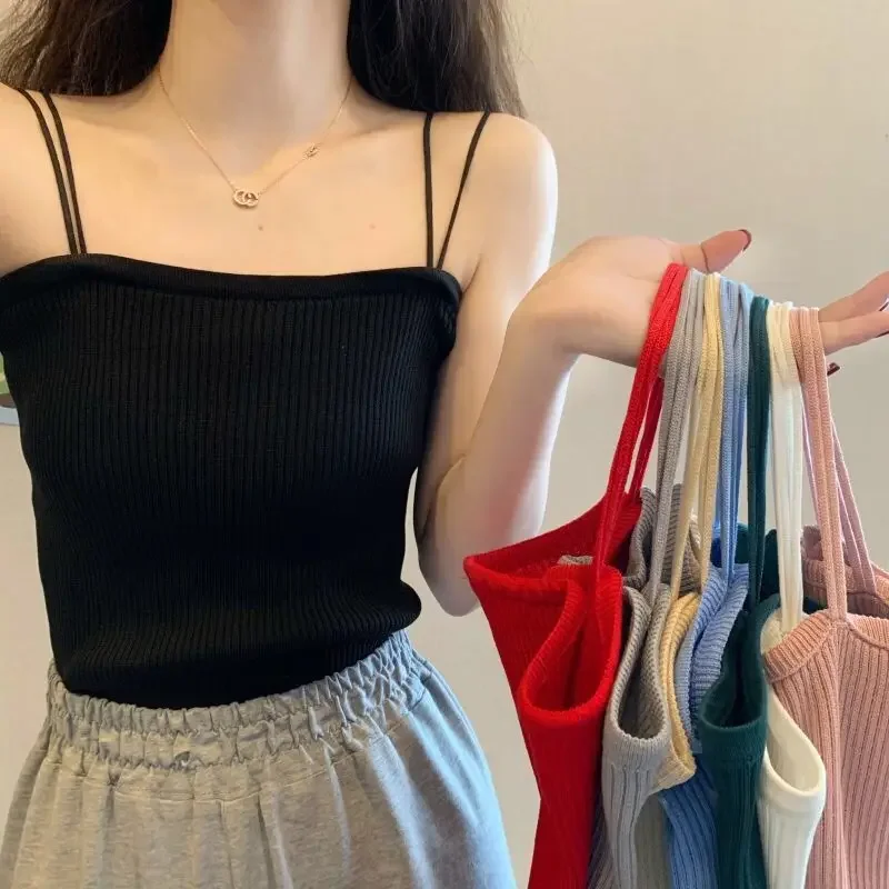 2026 Backless Strap Tank Top Casual Women Halter Crop Tops Summer Sleeveless Camis Slim Solid Short Female Tube Cropped Vest
2026 Backless Strap Tank Top Casual Women Halter Crop Tops Summer Sleeveless Camis Slim Solid Short Female Tube Cropped Vest