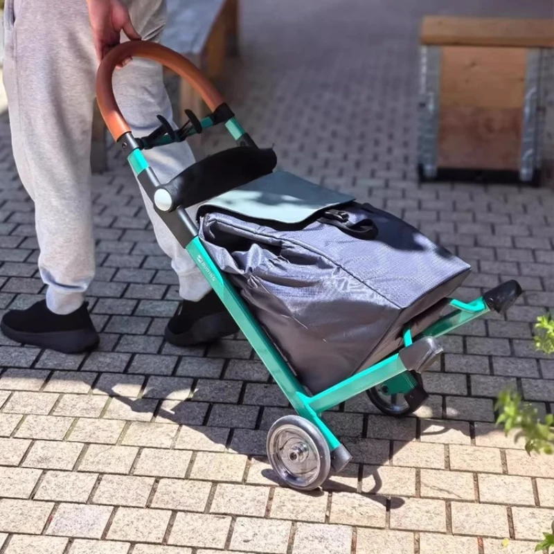 Lightweight Aluminum Folding Shopping Cart with Seat Waterproof Elderly Mobility Aid Push Trolley Grocery Cart Gift for Seniors
Lightweight Aluminum Folding Shopping Cart with Seat Waterproof Elderly Mobility Aid Push Trolley Grocery Cart Gift for Seniors