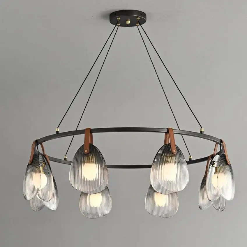 Nordic Designer Pearl Shell Striped Glass Living Room Bar Counter Chandelier Bedside Living Room Led Pendant Lamp Indoor Decor
Nordic Designer Pearl Shell Striped Glass Living Room Bar Counter Chandelier Bedside Living Room Led Pendant Lamp Indoor Decor