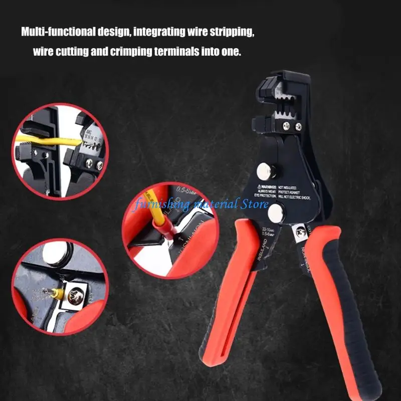 Y5GD Multifunctional Electric Stripping Pliers Cutter Tool Efficient Wire Cutting and Stripping Suitable for Home Maintenance
Y5GD Multifunctional Electric Stripping Pliers Cutter Tool Efficient Wire Cutting and Stripping Suitable for Home Maintenance
