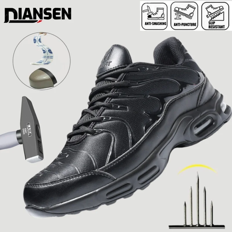 Men and Women Safety Boots With Steel Toe Cap Anti-smash Work Sneakers Safety Shoes Men Indestructible Work Boots
Men and Women Safety Boots With Steel Toe Cap Anti-smash Work Sneakers Safety Shoes Men Indestructible Work Boots