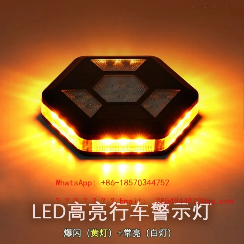 Strong Magnetic LED Warning Light, Night Safety Light for Cars and Motorcycles
Strong Magnetic LED Warning Light, Night Safety Light for Cars and Motorcycles