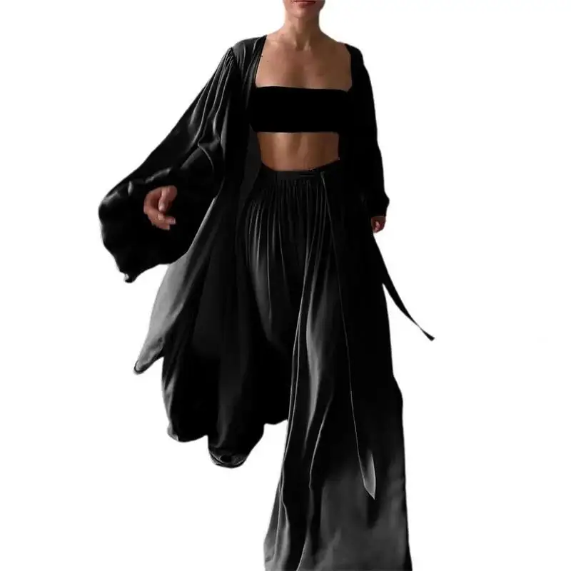 Sexy Three-piece Set Women's Fashionable Cross-border Clothing Brand Unbranded Spring Summer Seasonal Clothing
Sexy Three-piece Set Women's Fashionable Cross-border Clothing Brand Unbranded Spring Summer Seasonal Clothing
