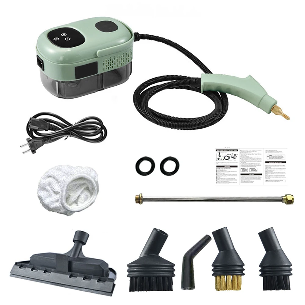 19.5*13.5*12cm 2500W Steam Cleaner Handheld Steam Cleaning Tool Abrasive Tool Multi-Surface Cleaner Chemical-Free Cleaning
19.5*13.5*12cm 2500W Steam Cleaner Handheld Steam Cleaning Tool Abrasive Tool Multi-Surface Cleaner Chemical-Free Cleaning