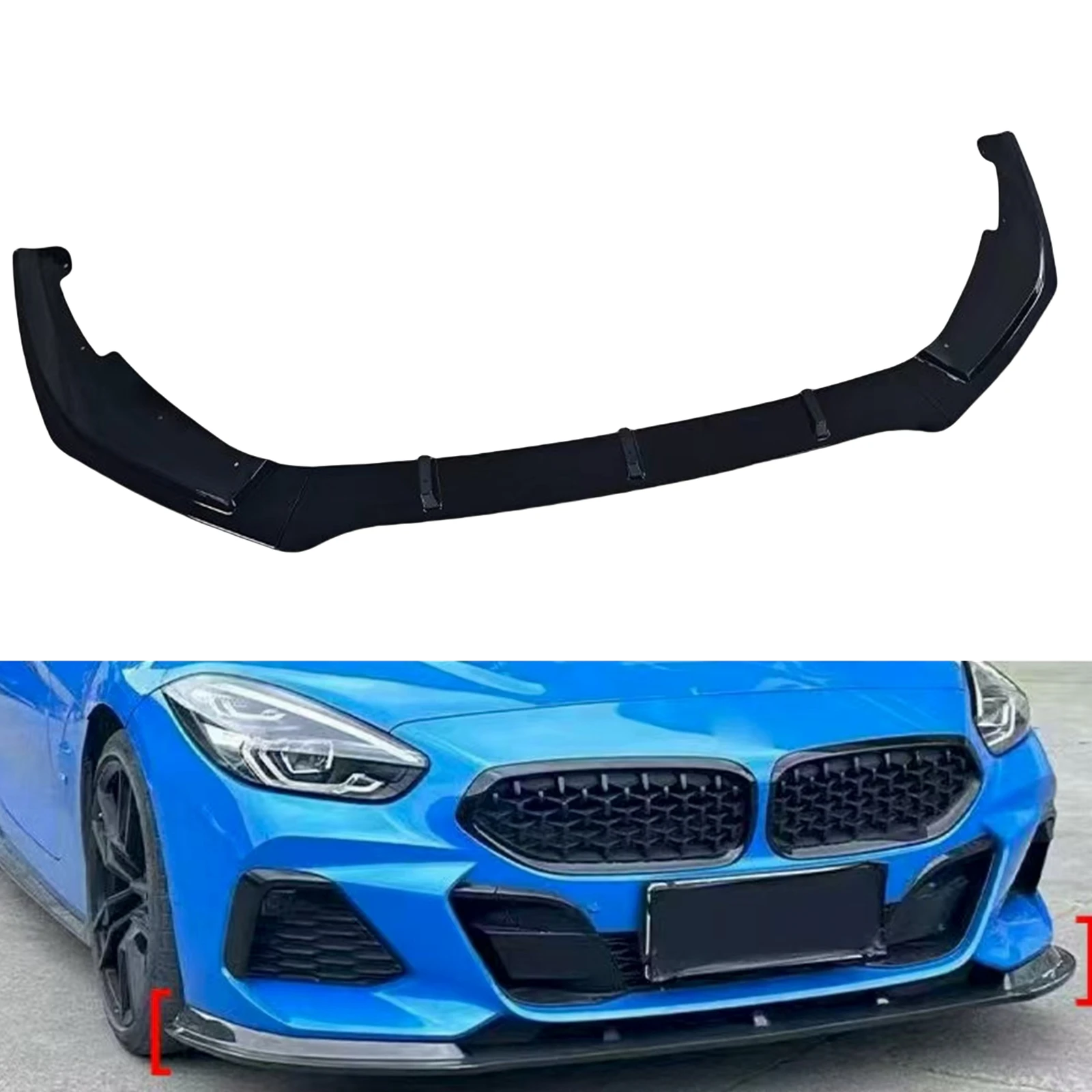 Передний бампер автомобиля, спойлер, сплиттер, разделитель подбородка, нижняя крышка для BMW Z4 G29 2019-2025
Передний бампер автомобиля, спойлер, сплиттер, разделитель подбородка, нижняя крышка для BMW Z4 G29 2019-2025