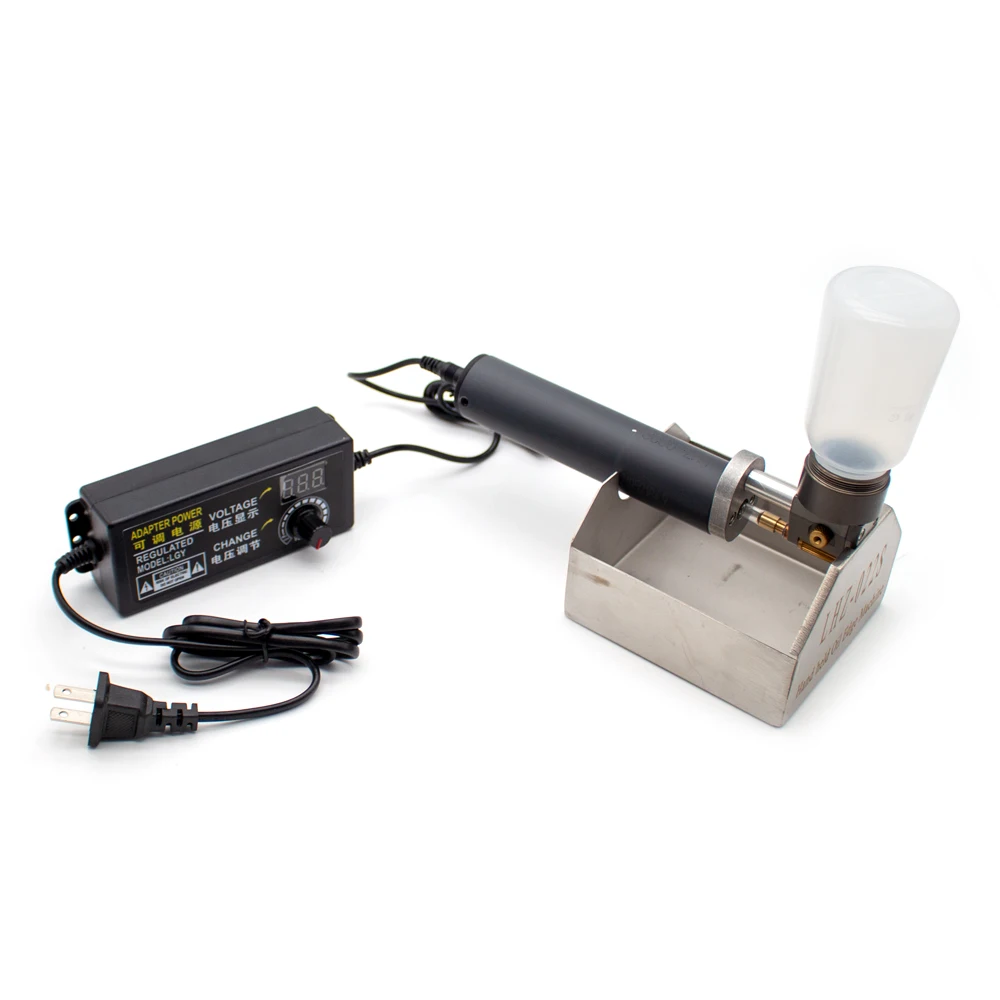 AC 100-240V Handheld Oil Edger Electric Leather Edge Oil Box Manual Finished Leather Products Side Oil Tool 120W
AC 100-240V Handheld Oil Edger Electric Leather Edge Oil Box Manual Finished Leather Products Side Oil Tool 120W