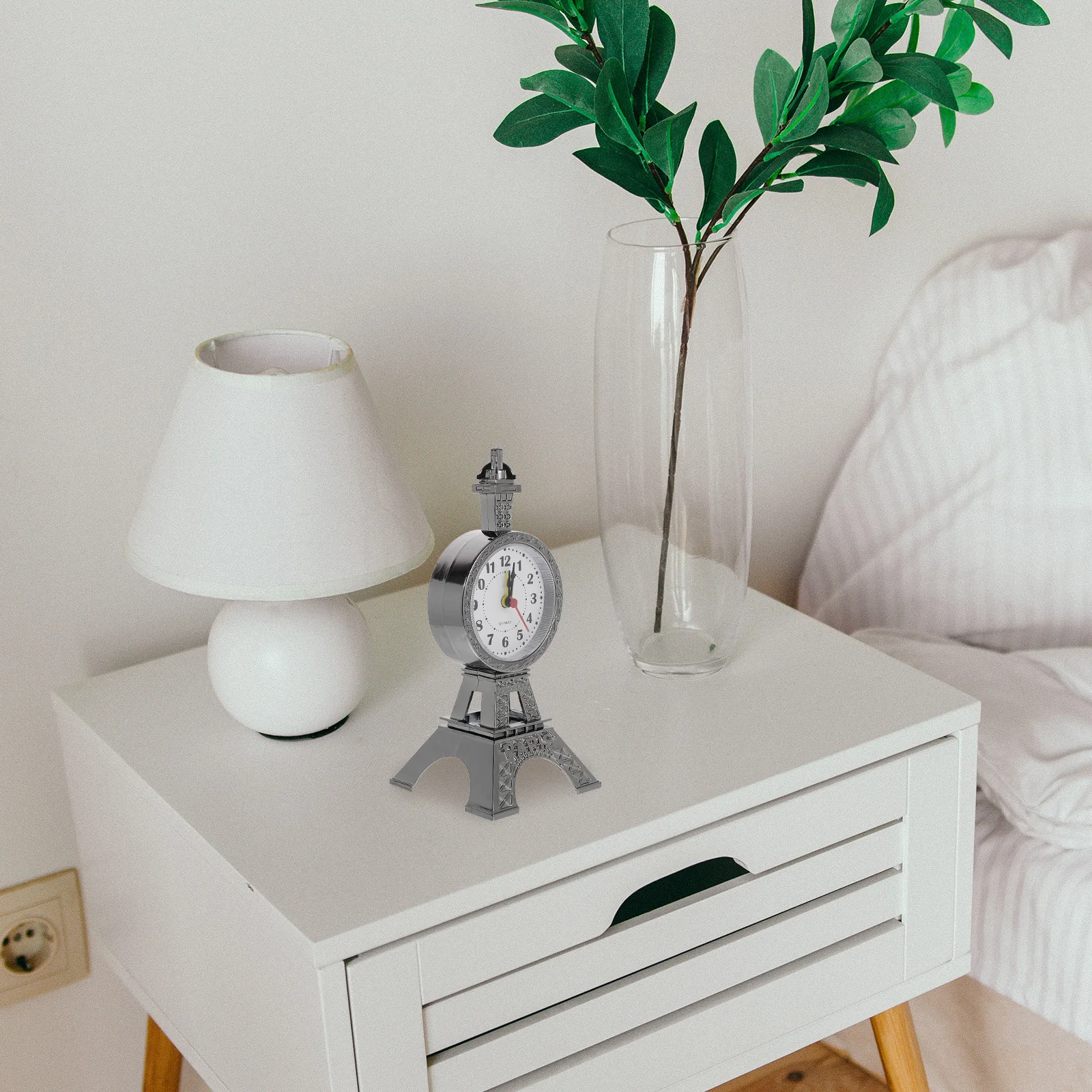 Golden Retro Pendulum Alarm Small Vintage Style Desktop Bedside Clock for Bedroom Living Room Office Sturdy Design
Golden Retro Pendulum Alarm Small Vintage Style Desktop Bedside Clock for Bedroom Living Room Office Sturdy Design