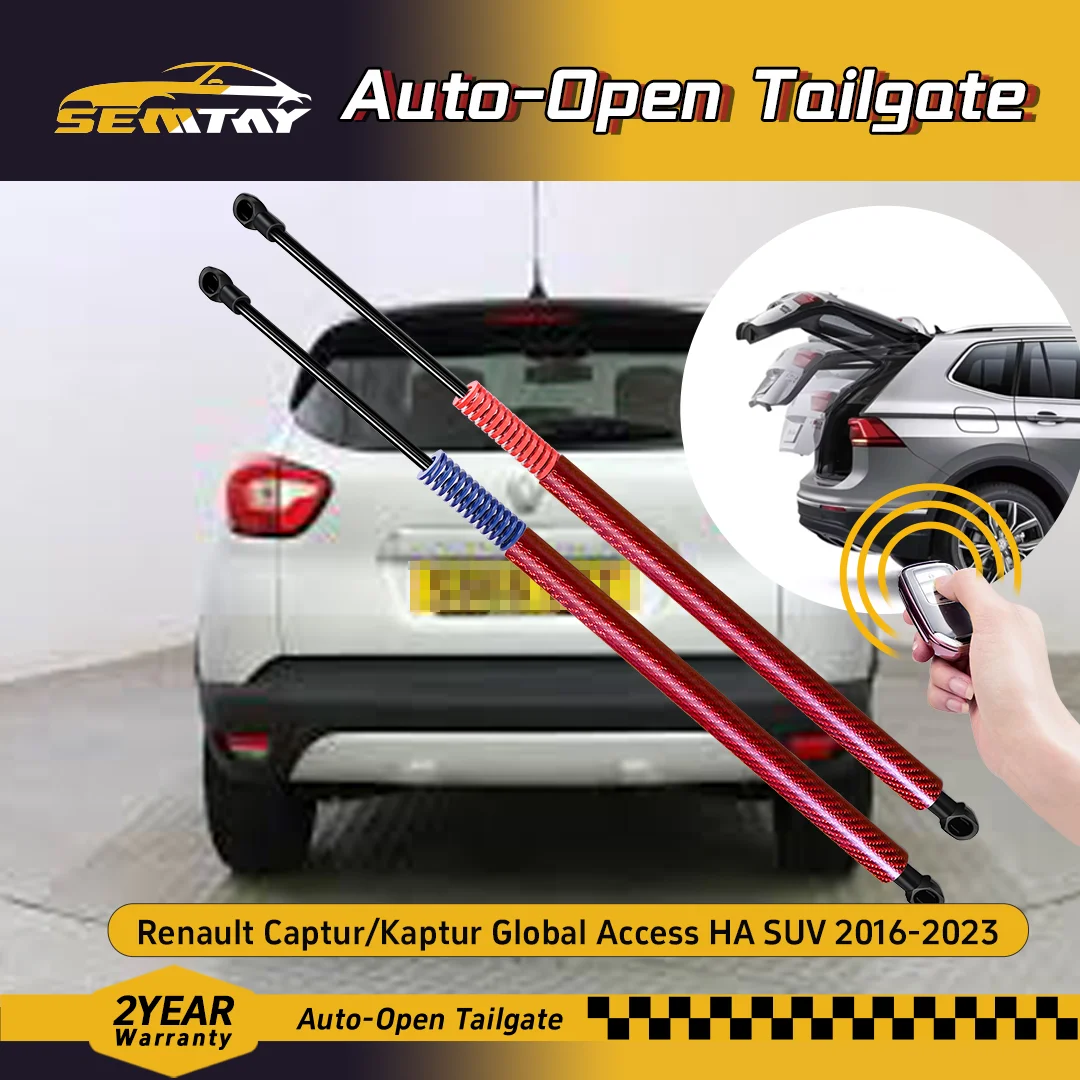 SEMTAY автоматические подъемные стойки багажника с пружиной для Captur Global Access HA SUV 2016-2023, поддержители задней двери багажника
SEMTAY автоматические подъемные стойки багажника с пружиной для Captur Global Access HA SUV 2016-2023, поддержители задней двери багажника
