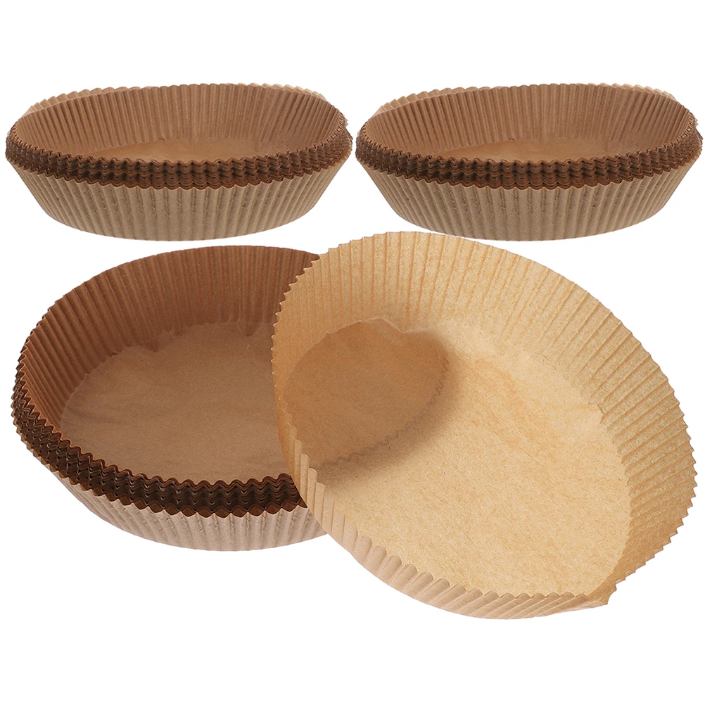 300Pcs Air Fryer Paper Discs Disposable Liners for Baking Tray Non Stick 200x45mm Brown Round Self Adhesive Storage Bag
300Pcs Air Fryer Paper Discs Disposable Liners for Baking Tray Non Stick 200x45mm Brown Round Self Adhesive Storage Bag