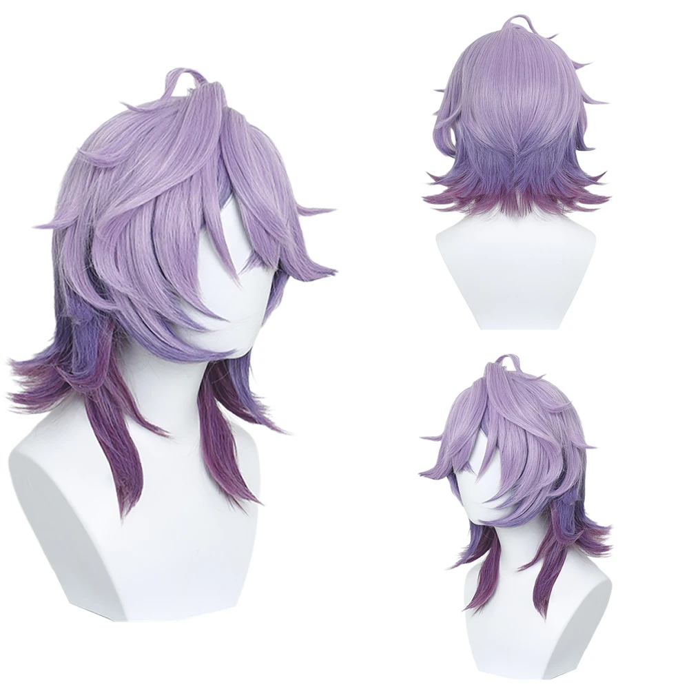 Light Purple Dark Purple Ombre Wolf Cut Wig Anime Cosplay Fluffy Spiky Mullet Wig Heat Resistant Synthetic Daily Party Wig
Light Purple Dark Purple Ombre Wolf Cut Wig Anime Cosplay Fluffy Spiky Mullet Wig Heat Resistant Synthetic Daily Party Wig