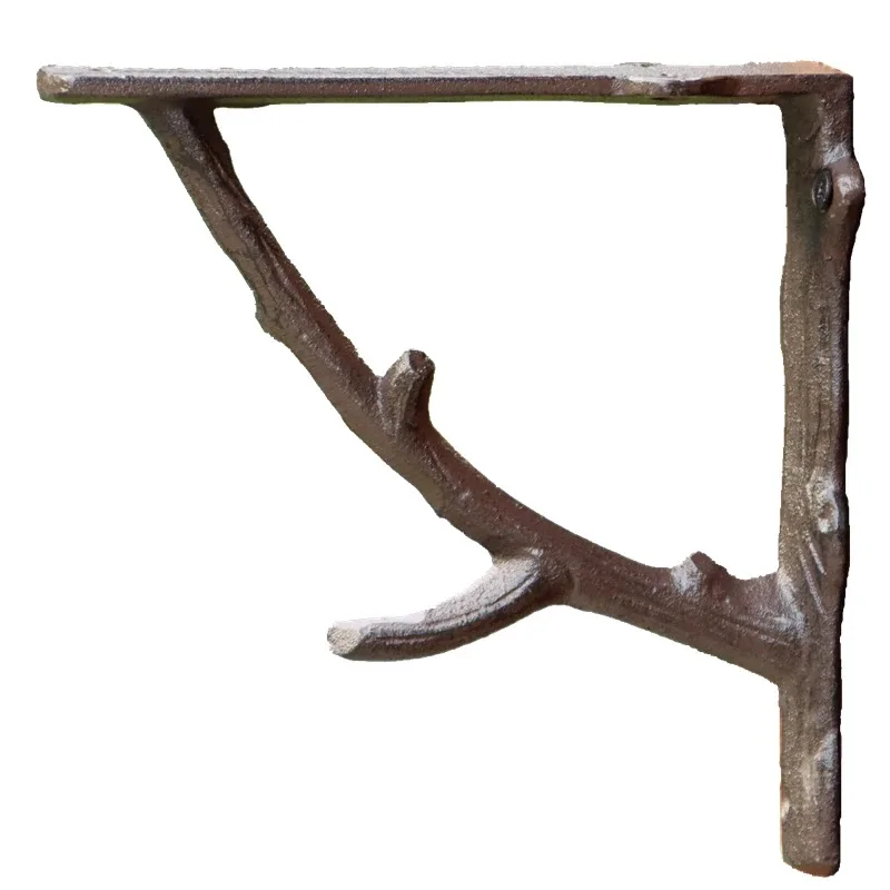Cast Iron Tree Branch Wall Bracket, Rustic Decorative Shelf Support, 17.8x18cm, Indoor Outdoor Mounting Hardware
Cast Iron Tree Branch Wall Bracket, Rustic Decorative Shelf Support, 17.8x18cm, Indoor Outdoor Mounting Hardware