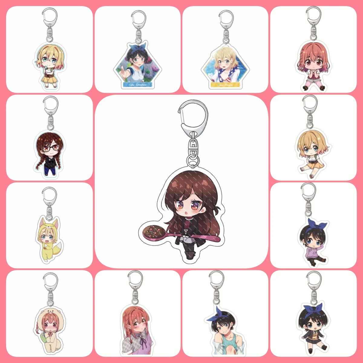 Q Edition Rent A Girlfriend Anime Figures Sexy Chizuru Sakurasawa Action Model Acrylic Keychains Kawaii bag pendant Key Chains
Q Edition Rent A Girlfriend Anime Figures Sexy Chizuru Sakurasawa Action Model Acrylic Keychains Kawaii bag pendant Key Chains