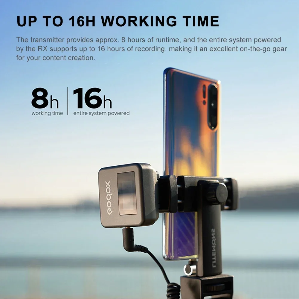 Godox Magic XT1 2.4GHz Wireless Lavalier Microphone Receiver Transmitter with Charging Case Mic for Cameras Interview Livestream
Godox Magic XT1 2.4GHz Wireless Lavalier Microphone Receiver Transmitter with Charging Case Mic for Cameras Interview Livestream
