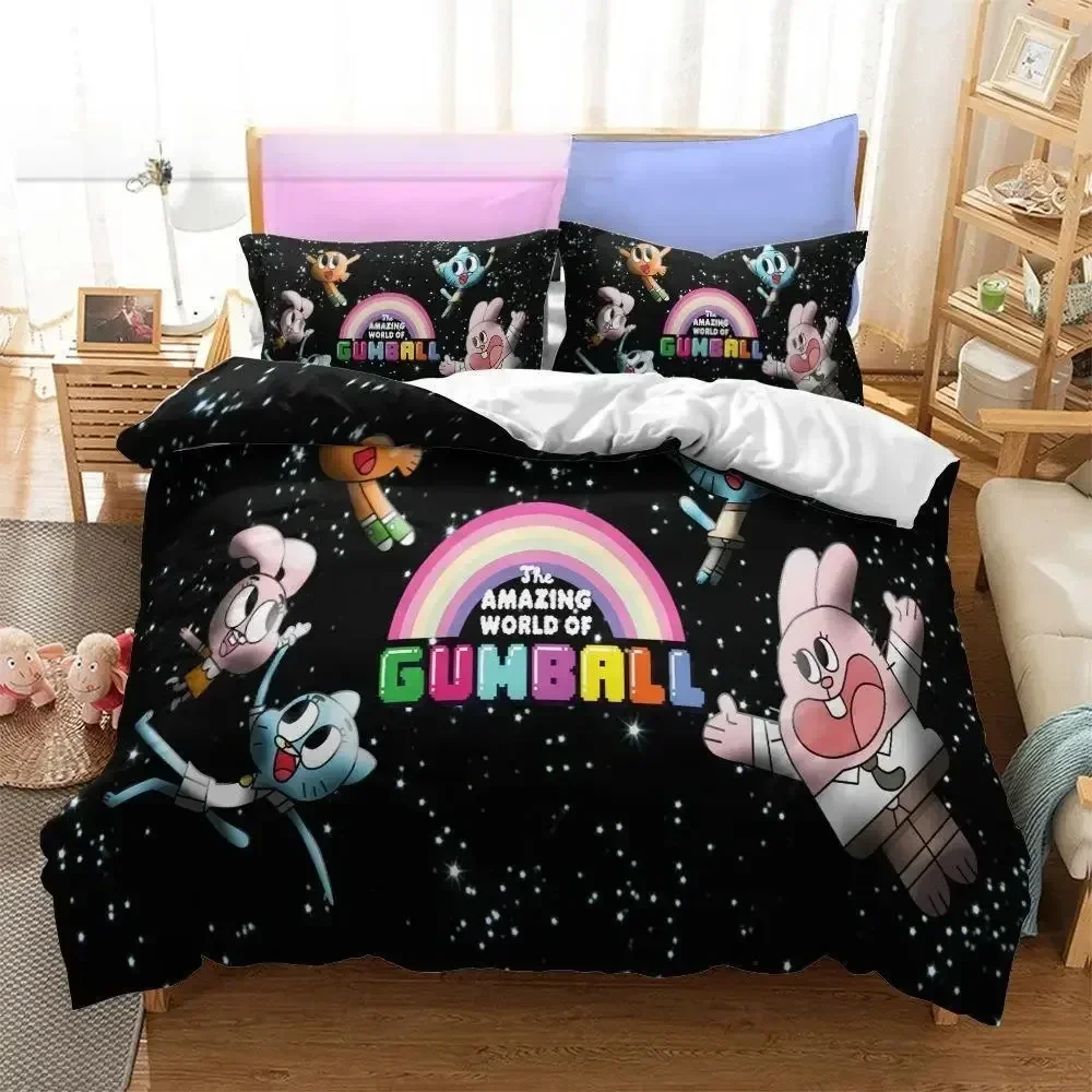 3D Anime Amazing World Gumball Printed Bed Set Duvet Cover Pillowcase Bedding Set Linen Sheet Quilt Cover Full Queen King Size
3D Anime Amazing World Gumball Printed Bed Set Duvet Cover Pillowcase Bedding Set Linen Sheet Quilt Cover Full Queen King Size