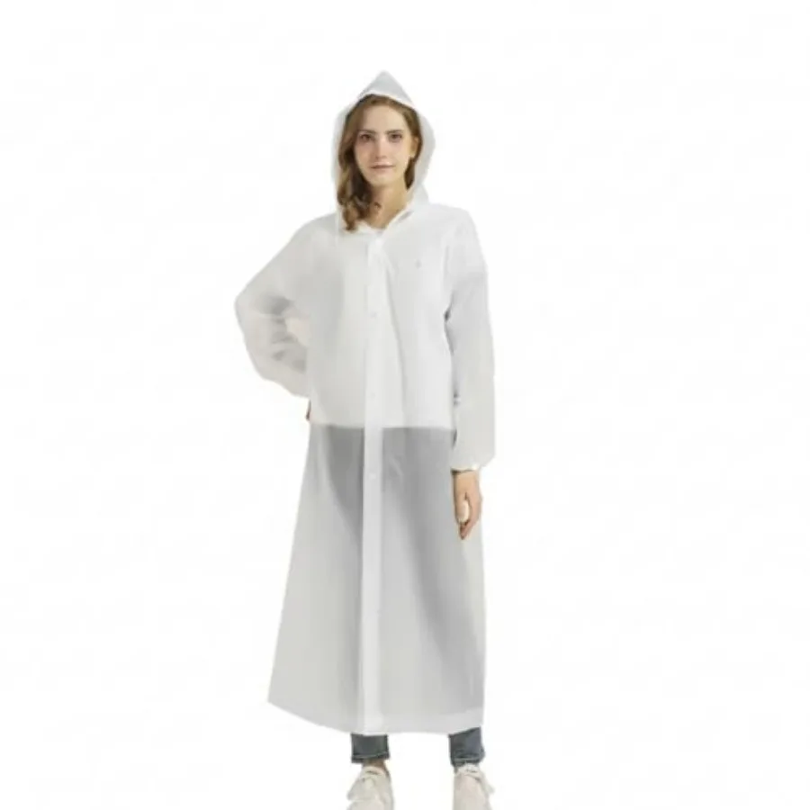 Disposable Rain Poncho for Adults, 180 cm in total
Disposable Rain Poncho for Adults, 180 cm in total