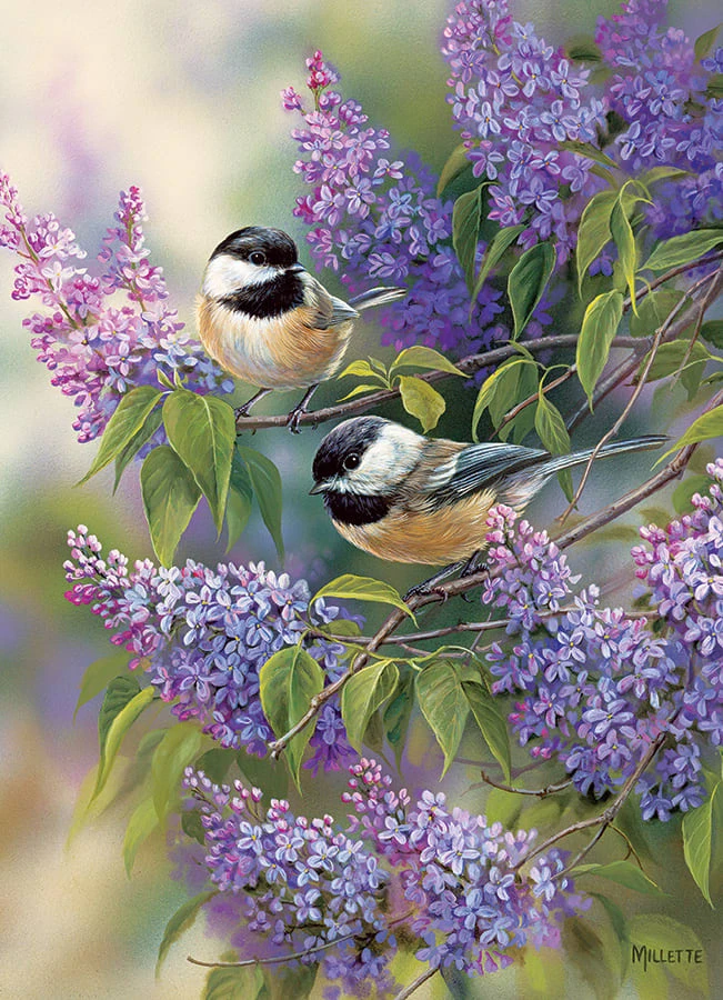 1000 Pcs Jigsaw Puzzle sChickadees and Lilacs Kids Toys Gift Educational Intellectual Decompressing Fun Family Game
1000 Pcs Jigsaw Puzzle sChickadees and Lilacs Kids Toys Gift Educational Intellectual Decompressing Fun Family Game