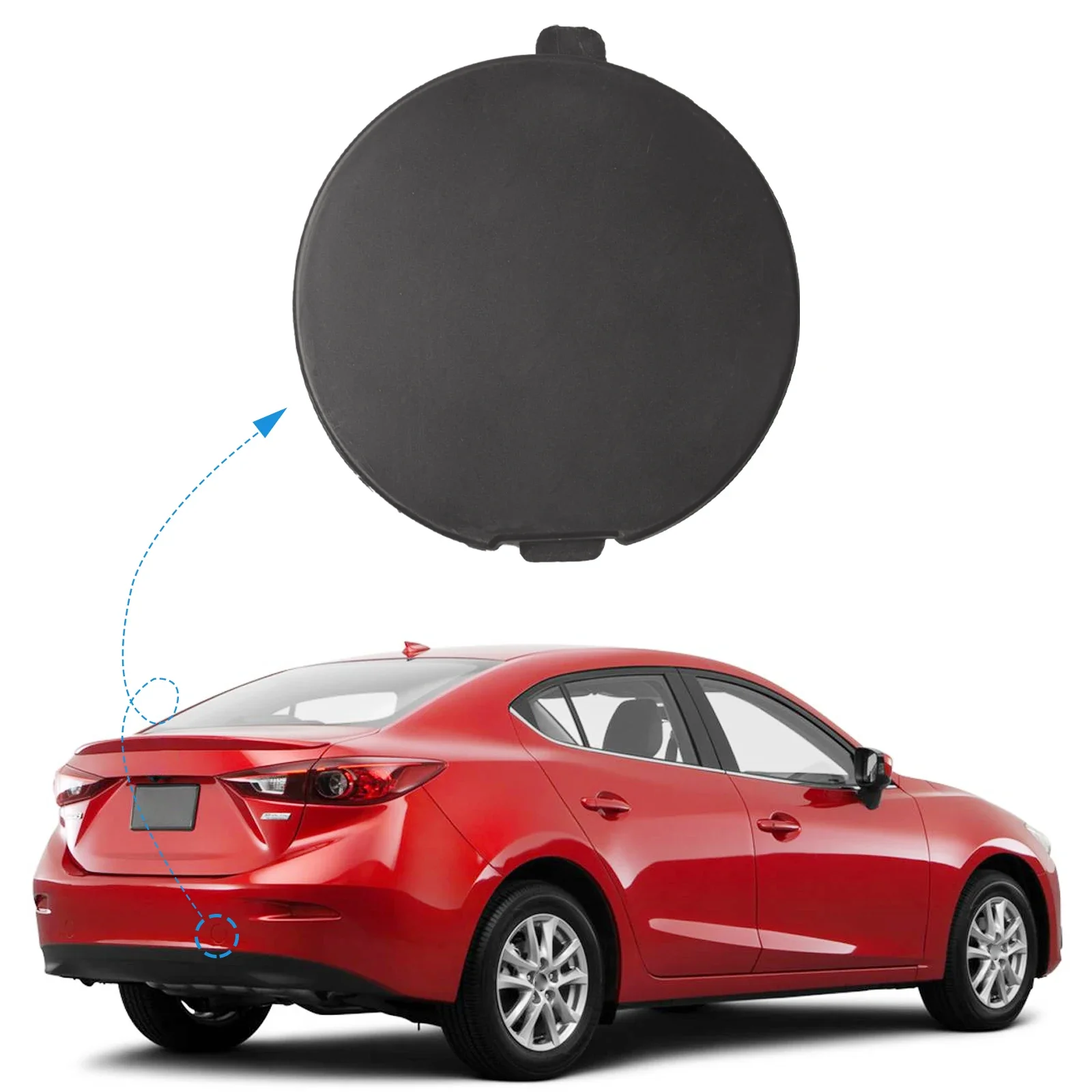 OLANGDA Rear Bumper Tow Hook Cover Cap Towing Eye Fit For Mazda 3 Axela Accessories 2014 2015 2016 2017 2018 BHN1-50-EK1-BB BHN1
OLANGDA Rear Bumper Tow Hook Cover Cap Towing Eye Fit For Mazda 3 Axela Accessories 2014 2015 2016 2017 2018 BHN1-50-EK1-BB BHN1