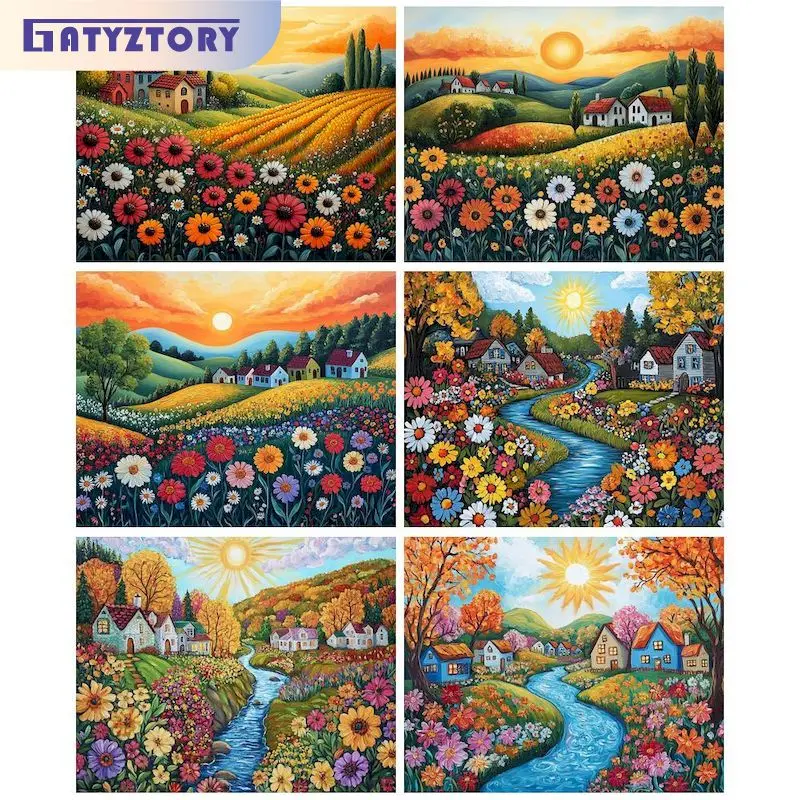 GATYZTORY Diy Painting By Number House Landscape Wall Art Unique Gift Coloring By Numbers Acrylic On Canvas For Home Decors
GATYZTORY Diy Painting By Number House Landscape Wall Art Unique Gift Coloring By Numbers Acrylic On Canvas For Home Decors