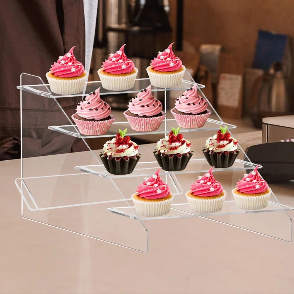 4-Layer Acrylic Display Shelf Clear Cupcake and Candy Food Stand for Wedding Birthday Decorations Event Party Supplies
4-Layer Acrylic Display Shelf Clear Cupcake and Candy Food Stand for Wedding Birthday Decorations Event Party Supplies