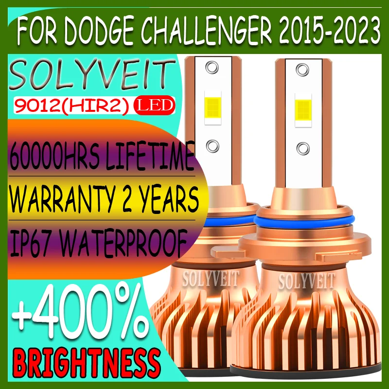 Fast and Easy Installation Stable Lighting 9012 LED Headlight For DODGE CHALLENGER 2015 2016 2017 2018 2019 2020 2021 2022 2023
Fast and Easy Installation Stable Lighting 9012 LED Headlight For DODGE CHALLENGER 2015 2016 2017 2018 2019 2020 2021 2022 2023