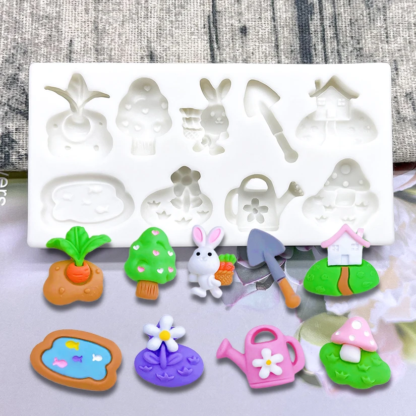 Flower Rabbit Silicone Sugarcraft Cupcake Baking Mold Fondant Cake Decorating Tools
Flower Rabbit Silicone Sugarcraft Cupcake Baking Mold Fondant Cake Decorating Tools
