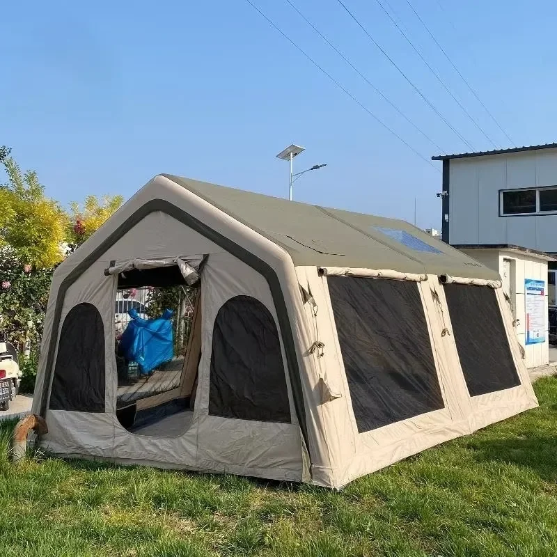 YYD Outdoor Waterproof Inflatable Camping Tent Oxford Cotton Fabric Aluminum Pole Two Bedrooms Single Layer 17.26 Quick
YYD Outdoor Waterproof Inflatable Camping Tent Oxford Cotton Fabric Aluminum Pole Two Bedrooms Single Layer 17.26 Quick