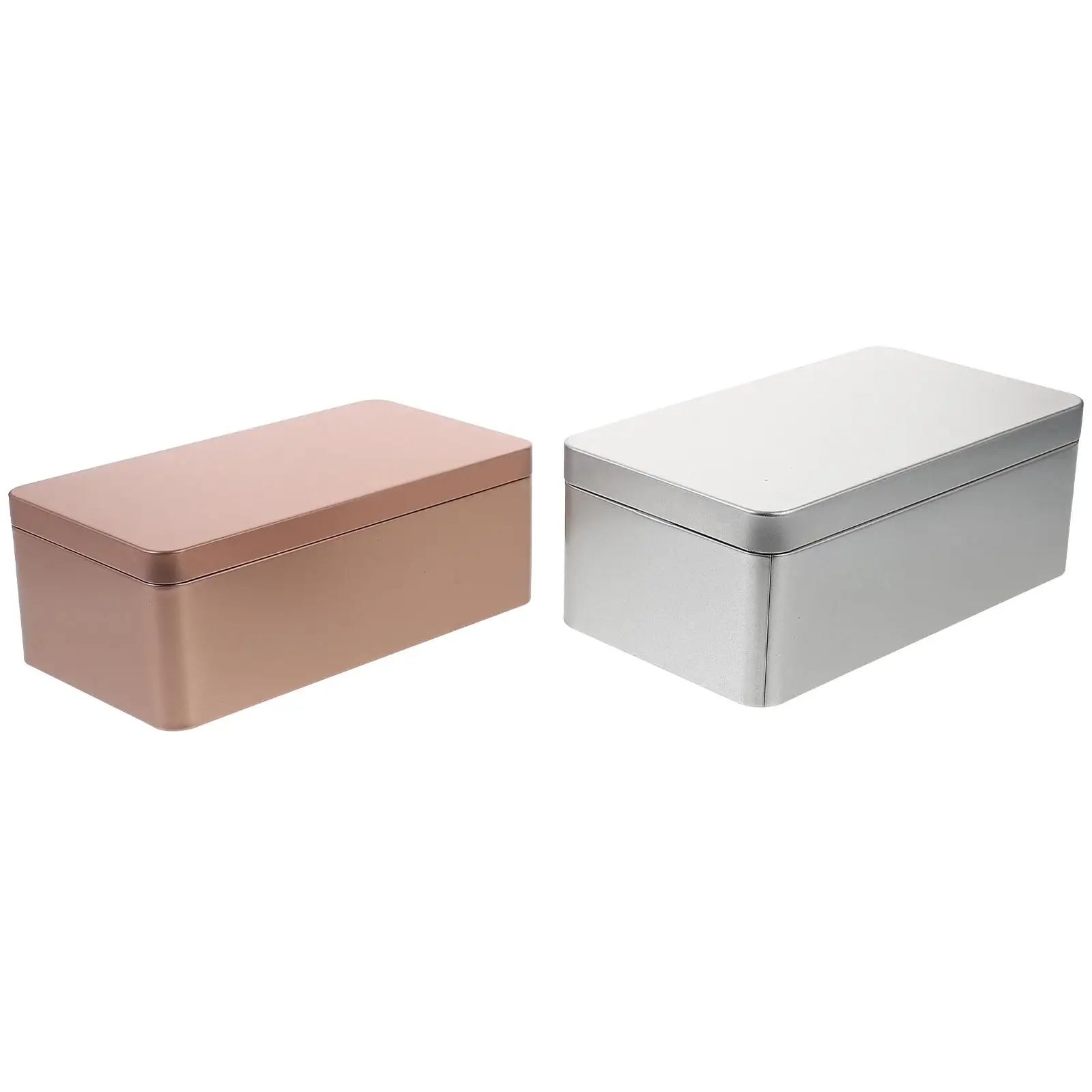 2 Pcs Storage Box Candies Organizer Food Containers with Lids Tinplate Iron Boxes Home Jewelry Tea Leaf
2 Pcs Storage Box Candies Organizer Food Containers with Lids Tinplate Iron Boxes Home Jewelry Tea Leaf