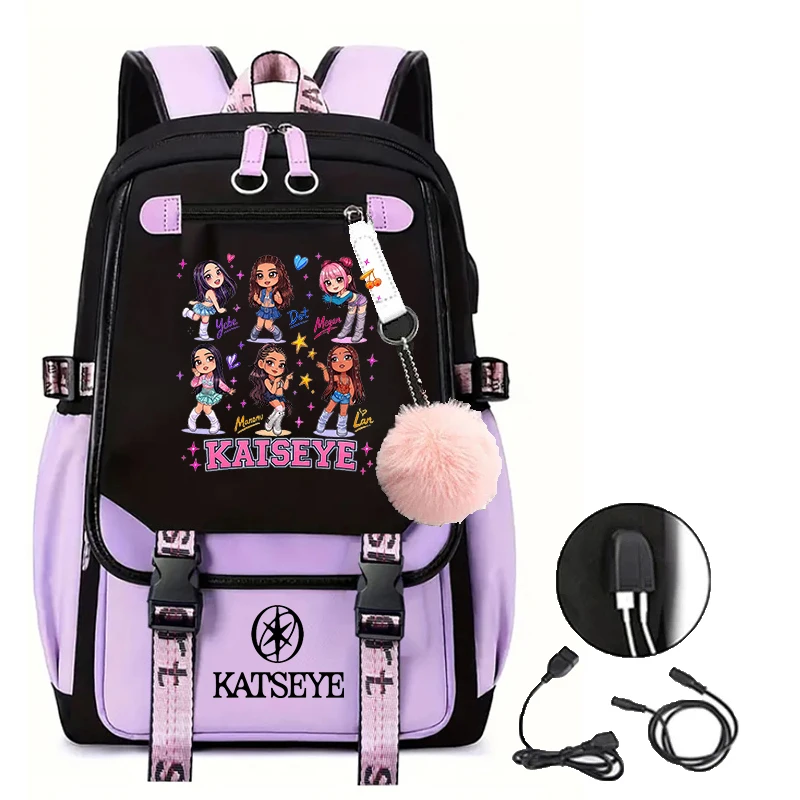 Girl Group Katseye Printed School Backpack Fashion Women Laptop Backpack Teenage Girls Casual Daypack Students Book Bags Mochila
Girl Group Katseye Printed School Backpack Fashion Women Laptop Backpack Teenage Girls Casual Daypack Students Book Bags Mochila