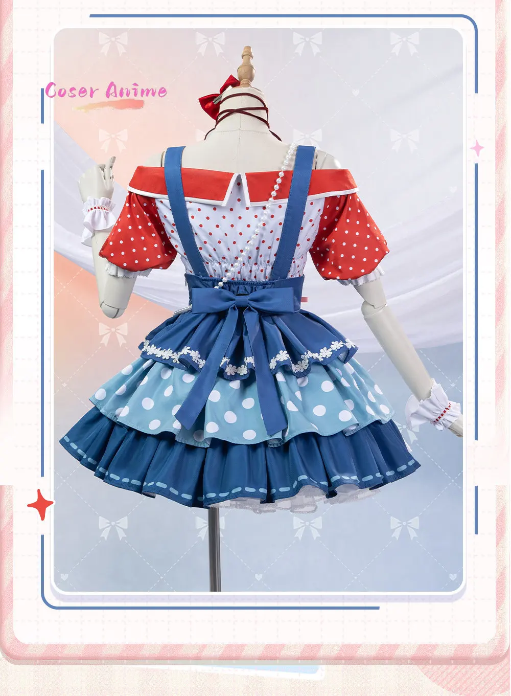Game BanG Dream! Toyama Kasumi Cosplay Costume Uniform Halloween Carnival Party Christmas Play Role Clothes Clothing
Game BanG Dream! Toyama Kasumi Cosplay Costume Uniform Halloween Carnival Party Christmas Play Role Clothes Clothing