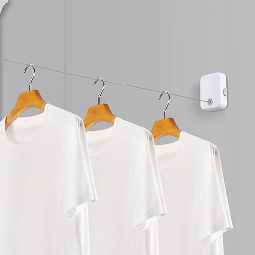 Retractable Steel Wire Rope Clothesline 4.3M 25Kg For Indoor Outdoor Bathroom Laundry Room Hang Wet Bathing Suits Baby
Retractable Steel Wire Rope Clothesline 4.3M 25Kg For Indoor Outdoor Bathroom Laundry Room Hang Wet Bathing Suits Baby