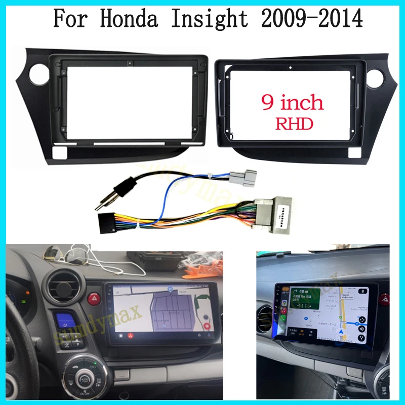 9inch big screen 2 Din android Car Radio Fascia Frame For Honda insight 2009-2014 car panel Trim Dashboard Panel Kit
9inch big screen 2 Din android Car Radio Fascia Frame For Honda insight 2009-2014 car panel Trim Dashboard Panel Kit