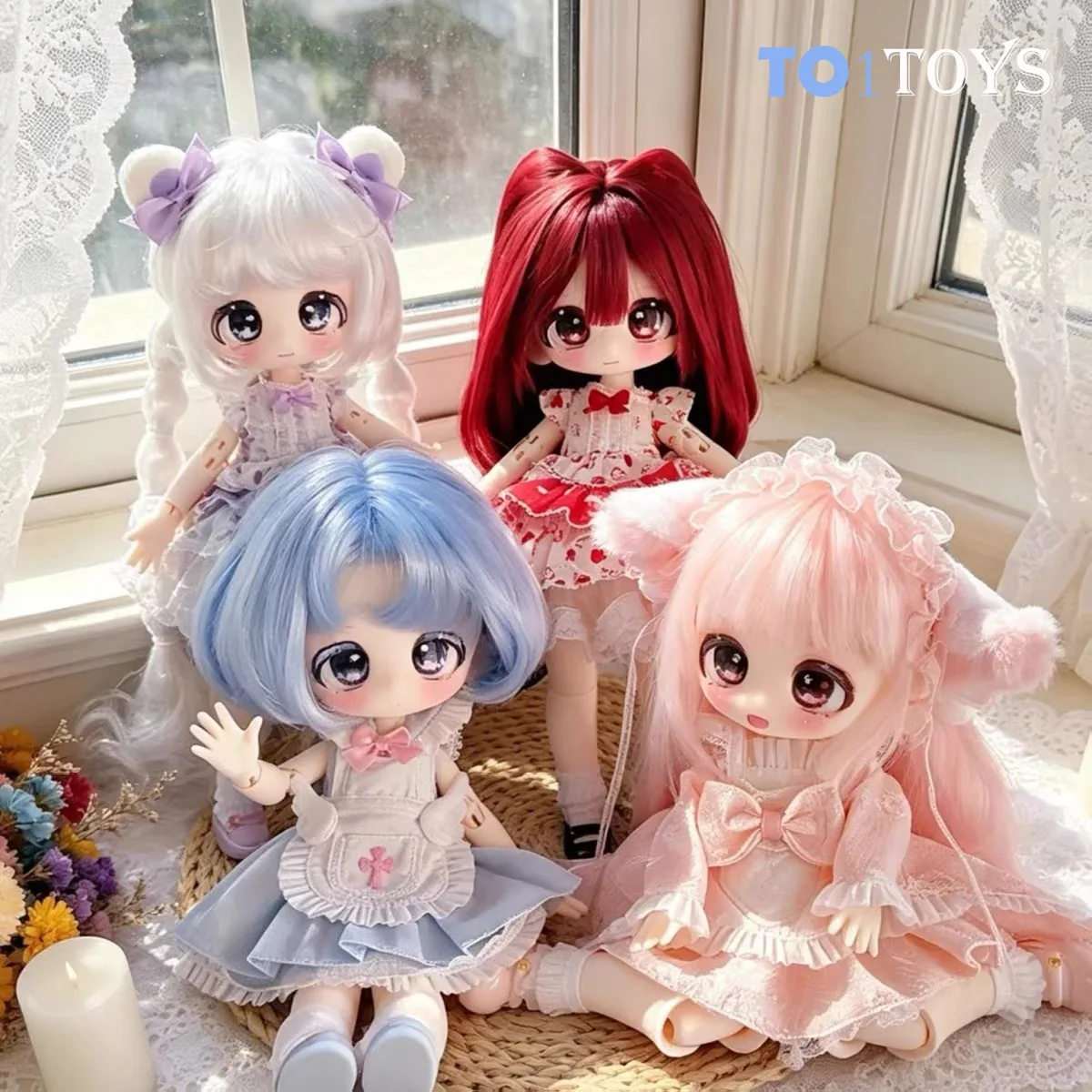 Genuine Sweet Velvet Window 1/6 Bjd Removable Wig Bjd Blind Box Toys Mystery Box Kawaii Movable Joint Decoration Desktop Toys
Genuine Sweet Velvet Window 1/6 Bjd Removable Wig Bjd Blind Box Toys Mystery Box Kawaii Movable Joint Decoration Desktop Toys